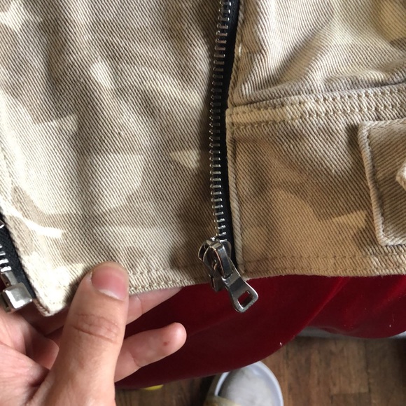 Womens Balmain camo moto jacket - Picture 6 of 7